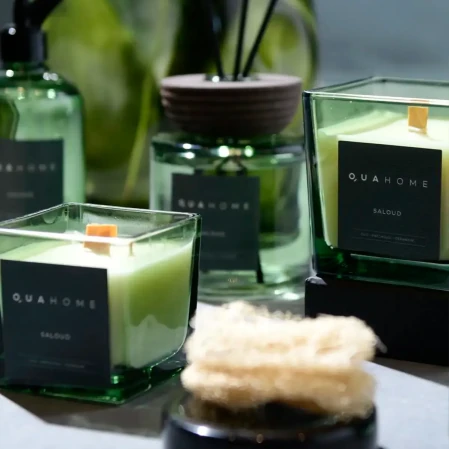 Saloud Kokulu Mum Yeşil 270 Gr - 4