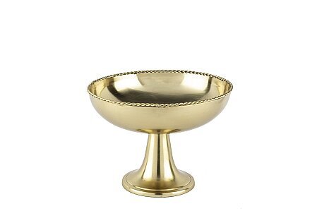 Lune Ayaklı Servis Kase Gold 16x13 Cm - Qua Home