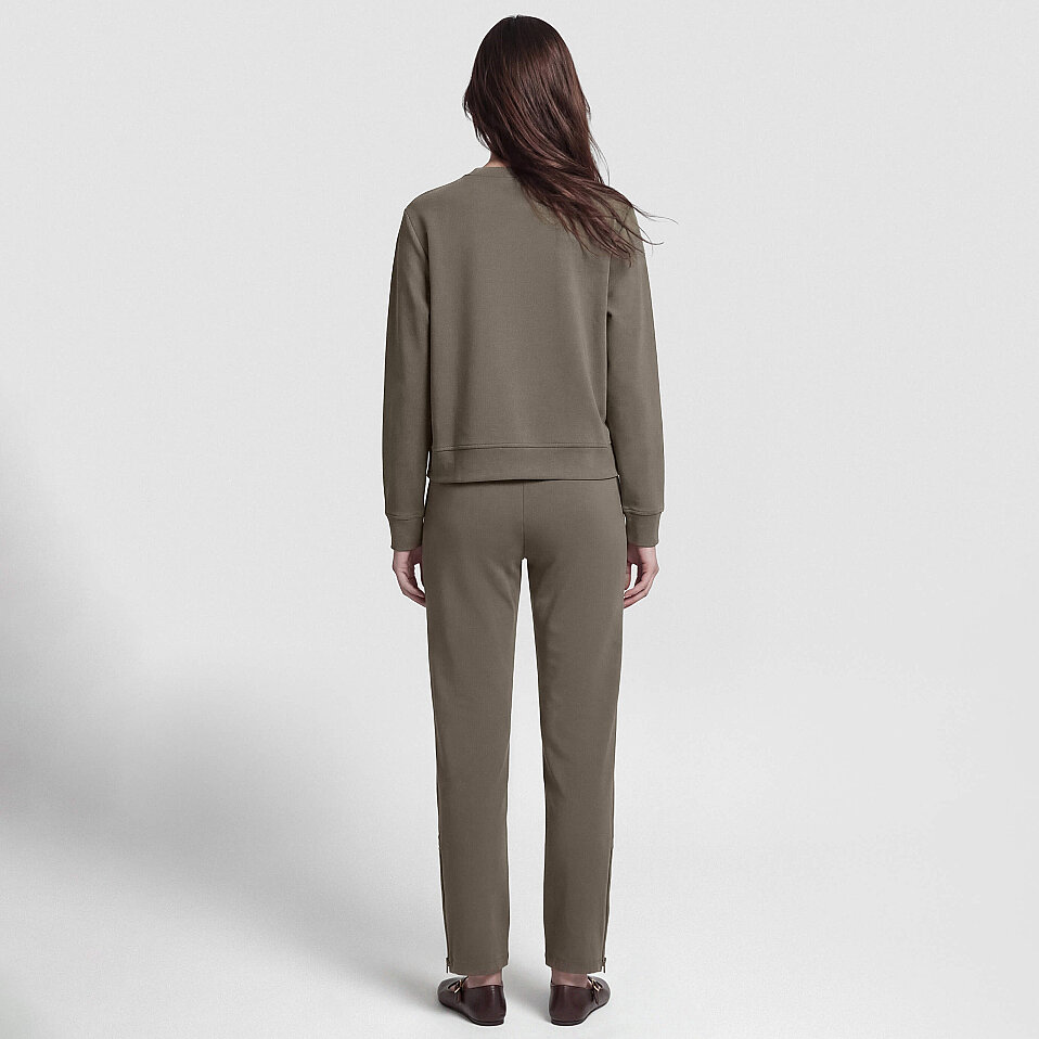 Mario Kadın Sweatshirt Haki - 3