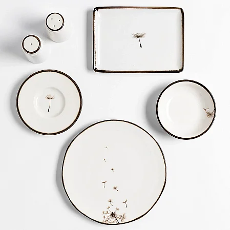 Nash Desenli 6'lı Pasta Tabağı 21 Cm - 3