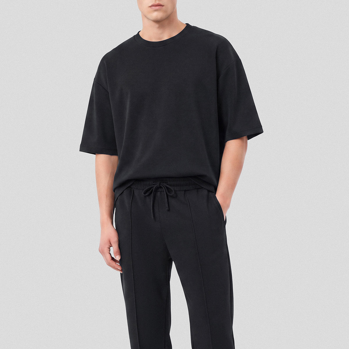 Noir Erkek Modal Pantolon Siyah - 4