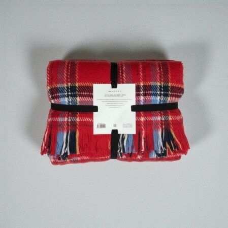 Rio Tek Kişilik Battaniye Kırmızı 150x200 Cm - 2