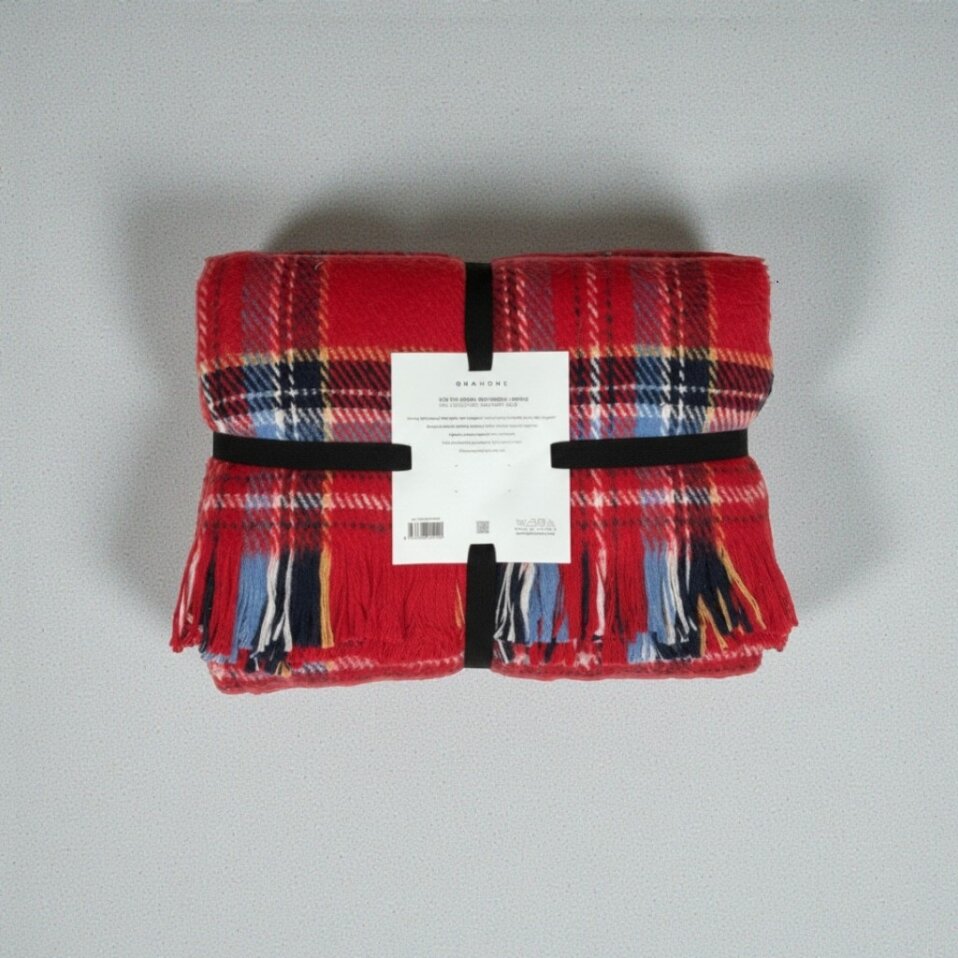 Rio Tek Kişilik Battaniye Kırmızı 150x200 Cm - 2