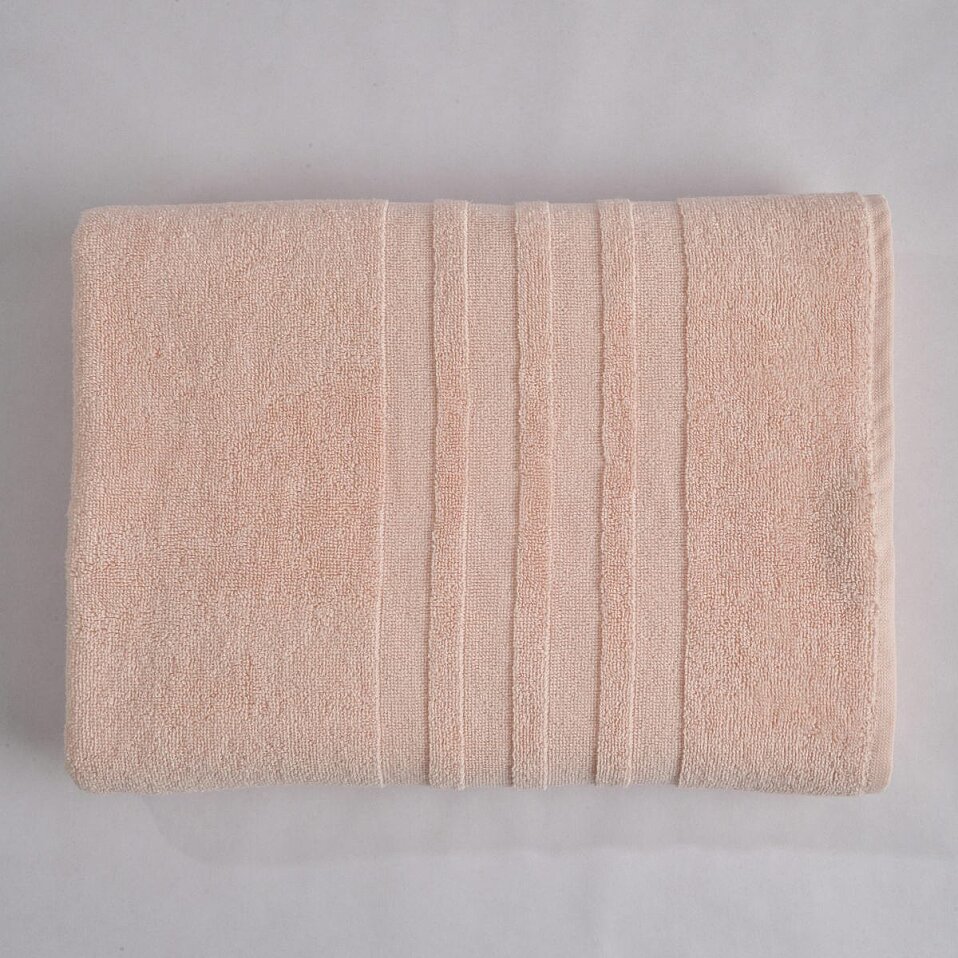 Senza Pamuk Banyo Havlusu Pembe 90x150 Cm - 1