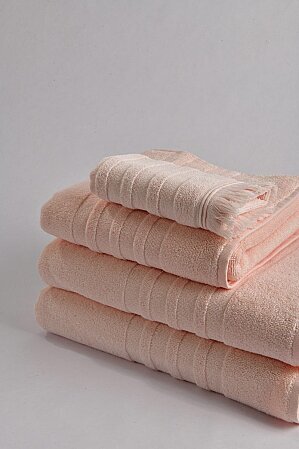 Senza Pamuk El Havlusu Pembe 30x50 Cm - Qua Home