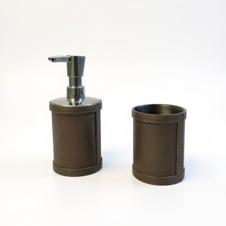 Slvie Deri Sabunluk Seti Gri - 2