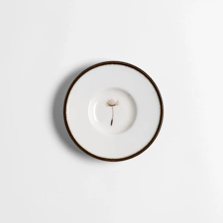 Nash Desenli Çay Tabağı - 1