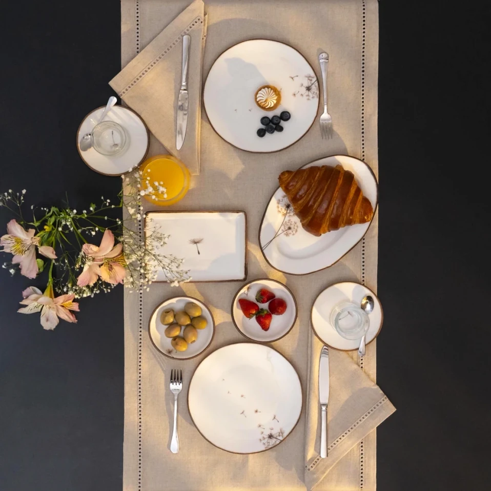 Nash Desenli Çay Tabağı - 3