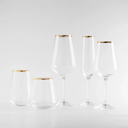 Meringue Kristal Bira Bardağı 540 cc - 2