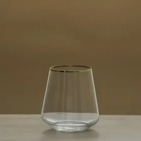 Meringue Kristal Meşrubat Bardağı 400 cc - 1