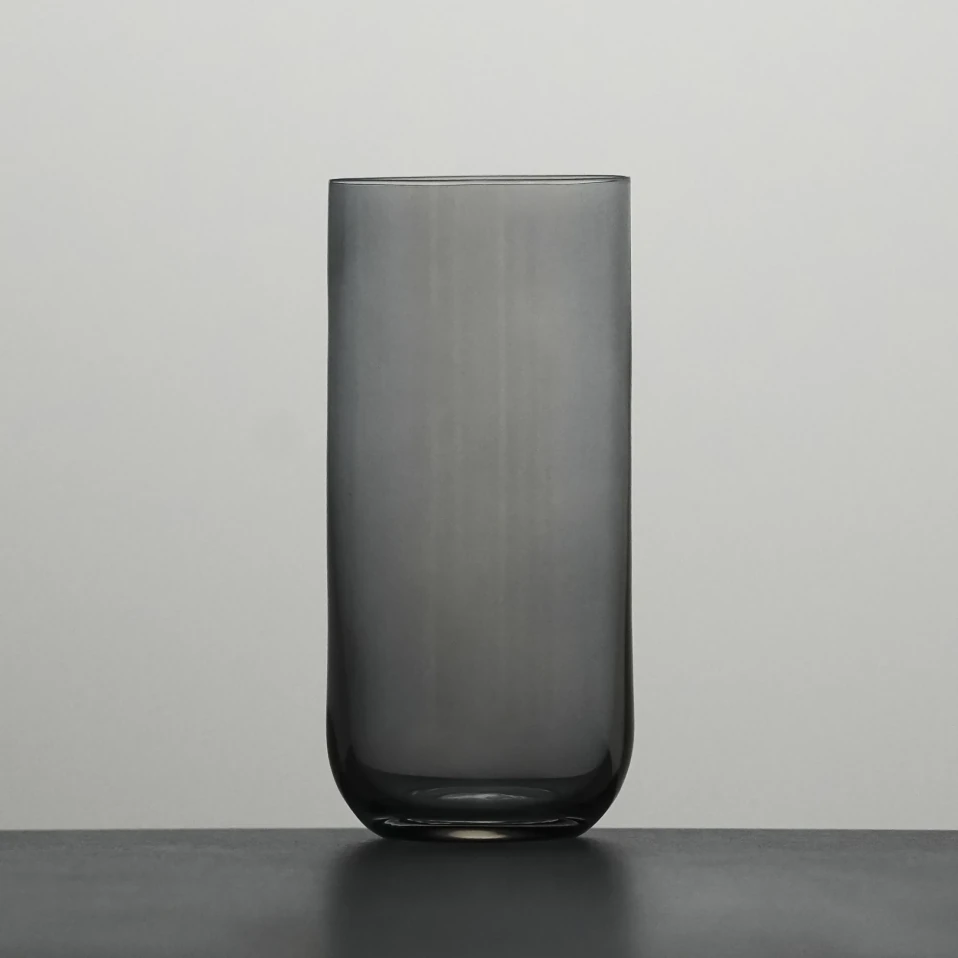 Sunset Kristal Meşrubat Bardağı Antrasit 440 cc - 2