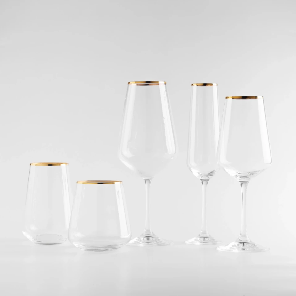 Meringue Kristal Su Bardağı 380 cc - 4