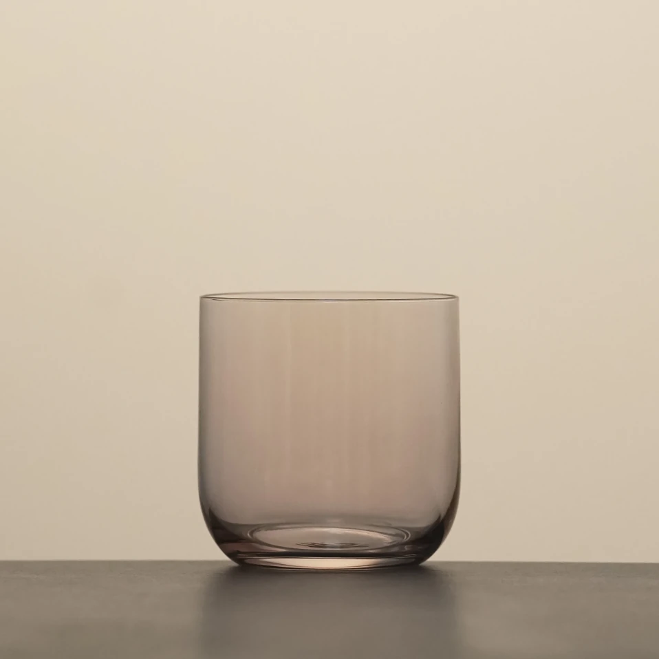 Sunset Kristal Su Bardağı Pudra 330 cc - 2