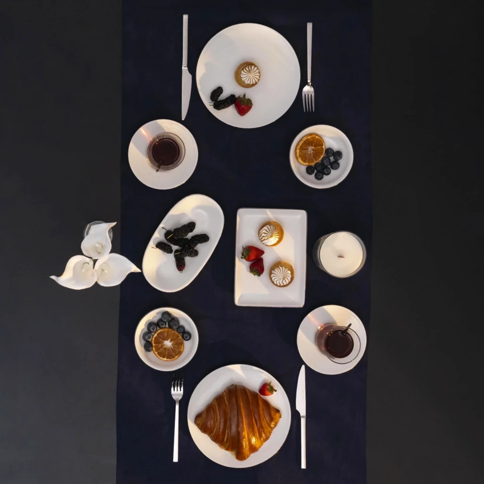 Elias Platin Çay Tabağı - 4