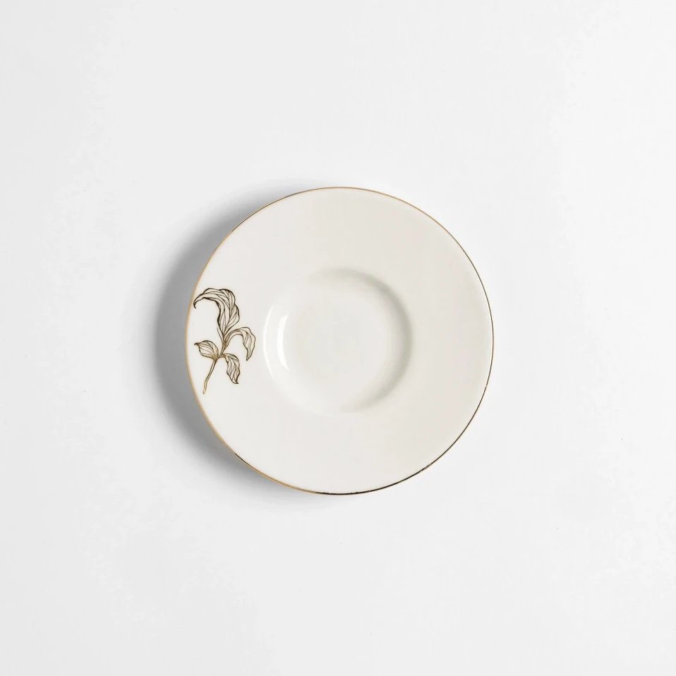 Lyra Gold Çay Tabağı - Qua Home