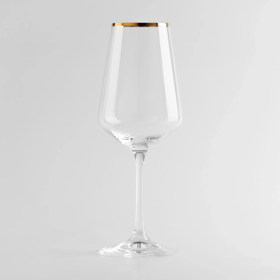 Meringue Kristal Beyaz Şarap Kadehi 350 cc - 2