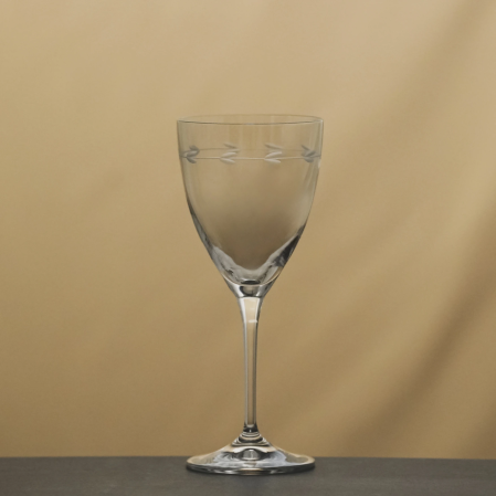 Rythym 4'lü Kristal Beyaz Şarap Kadehi 250 cc - 2