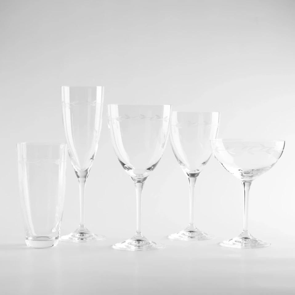 Rythym Kristal Beyaz Şarap Kadehi 250 cc - 3