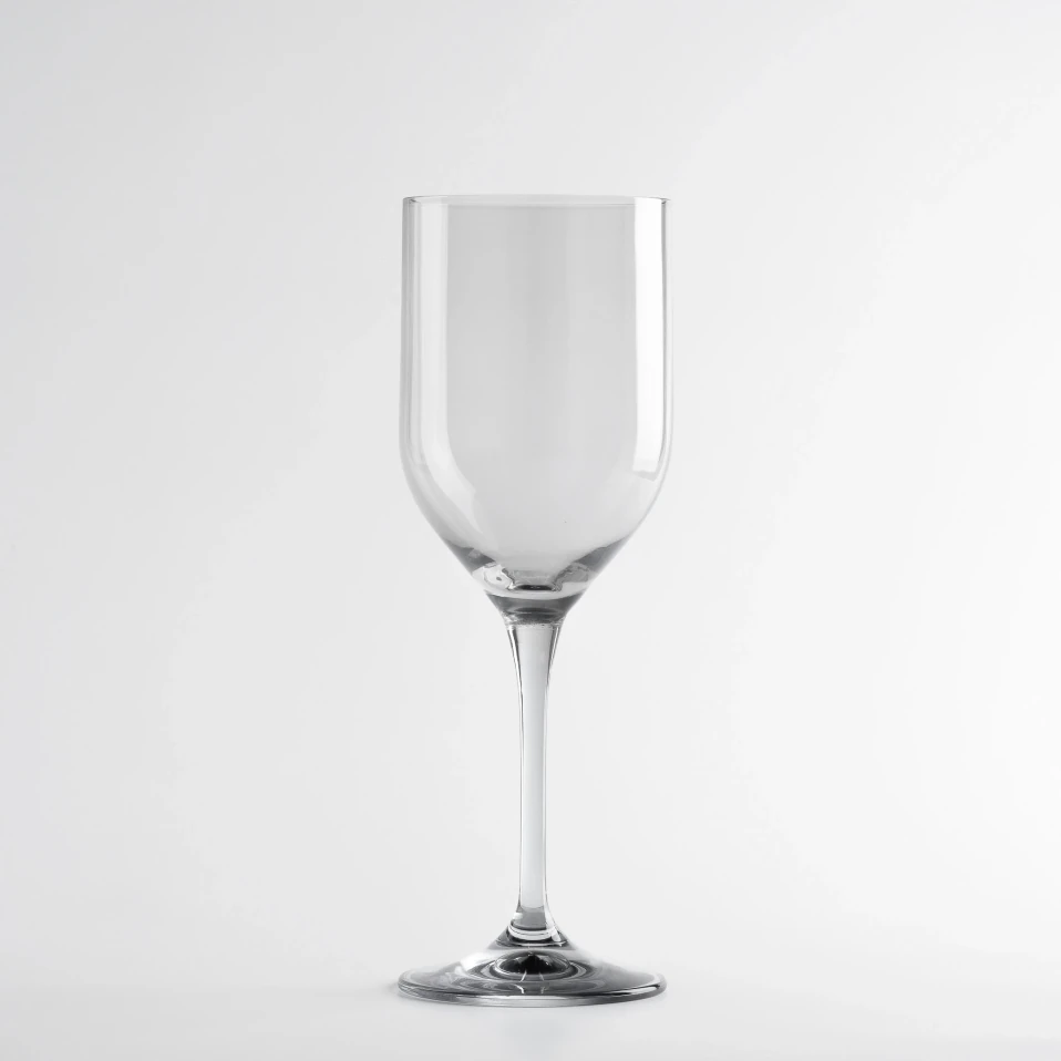 Sunset Kristal Beyaz Şarap Kadehi Antrasit 330 cc - Qua Home