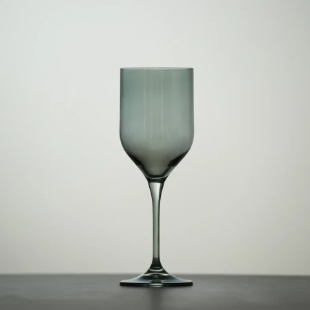 Sunset Kristal Beyaz Şarap Kadehi Koyu Yeşil 330 cc - 2