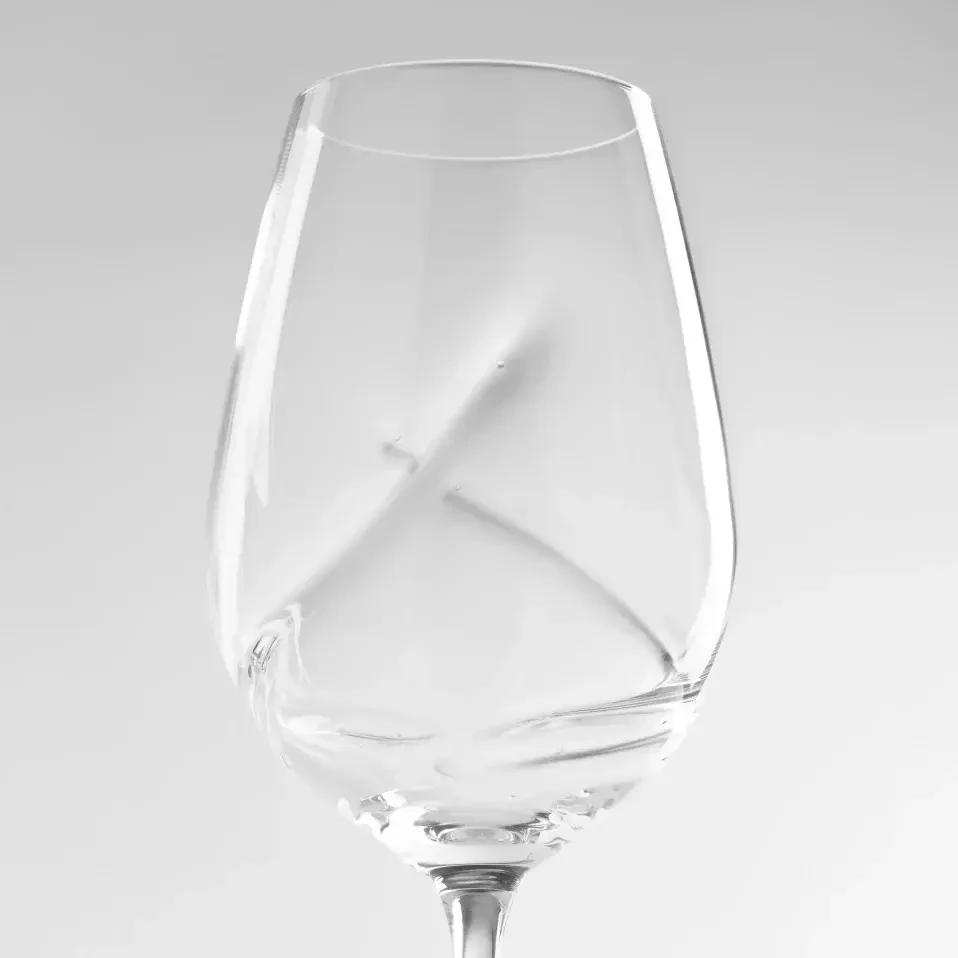 Chaos Kristal Kırmızı Şarap Kadehi 550 cc - 3