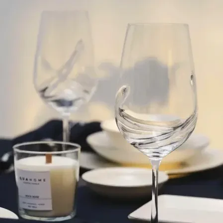 Chaos Kristal Kırmızı Şarap Kadehi 550 cc - 5