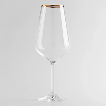 Meringue Kristal Kırmızı Şarap Kadehi 550 cc - 2