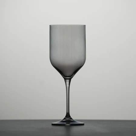 Sunset Kristal Kırmızı Şarap Kadehi Antrasit 400 cc - 2