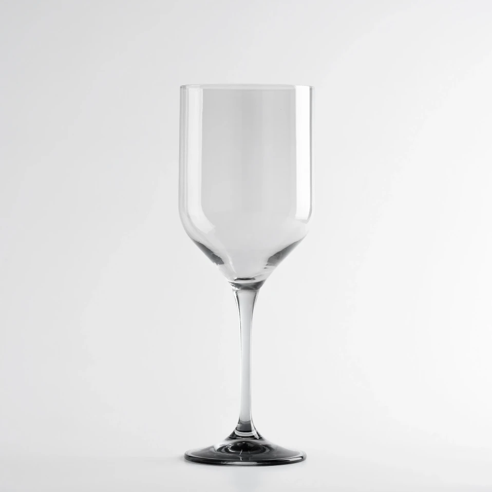 Sunset Kristal Kırmızı Şarap Kadehi Antrasit 400 cc - Qua Home