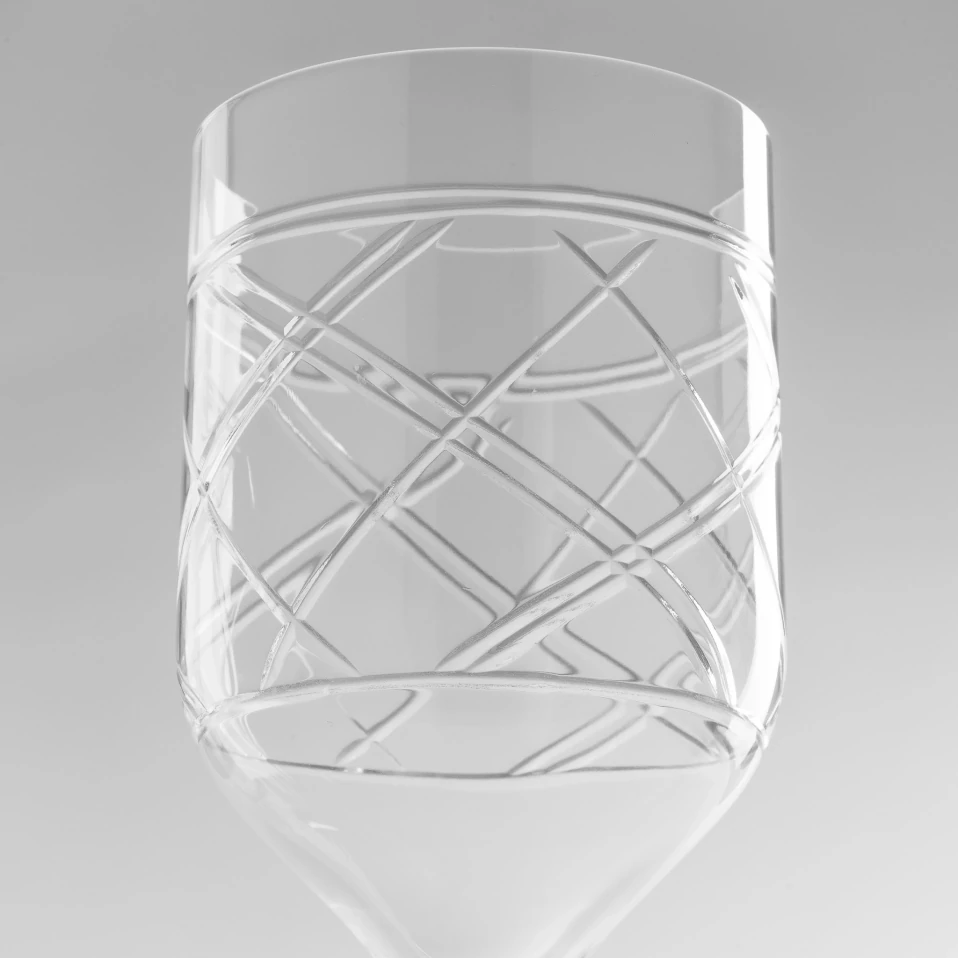 Yvette Kristal Kırmızı Şarap Kadehi 400 cc - 2