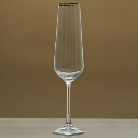 Meringue 4'lü Kristal Şampanya Kadehi 200 cc - 2