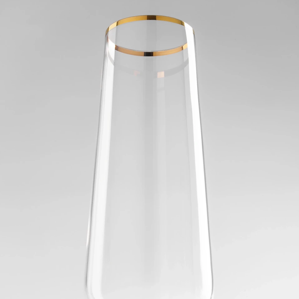 Meringue Kristal Şampanya Kadehi 200 cc - 2