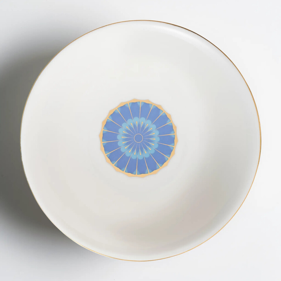 Giselle Mavi Gold Salata Kasesi 25 cm - 1