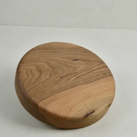 Jace Ceviz Ahşap Salata Kasesi 30x30x5 cm - 3