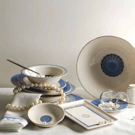 Giselle Mavi Gold Servis Kasesi 11 cm - 3