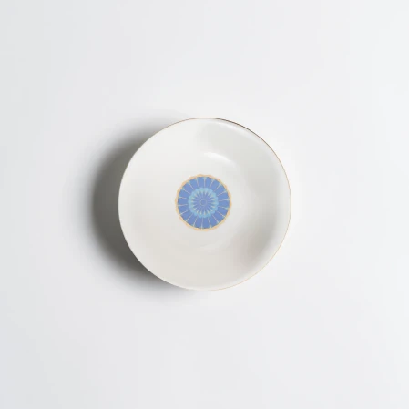 Giselle Mavi Gold Servis Kasesi 11 cm - 1