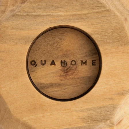 Vera Ceviz Ahşap Kase 26x26x1.2 cm - 2