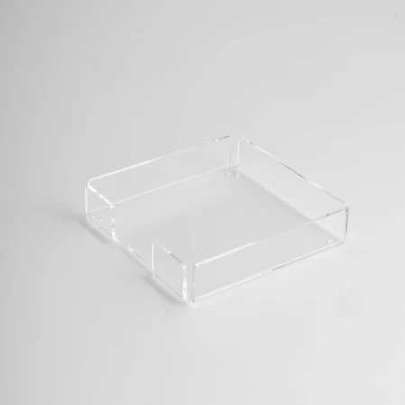 Heily Pleksi Peçetelik Şeffaf 18x18 cm - 2