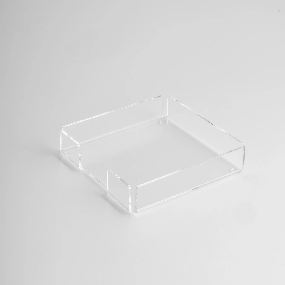 Heily Pleksi Peçetelik Şeffaf 18x18 cm - 2