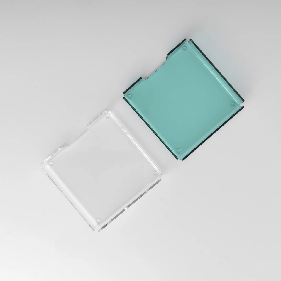 Heily Pleksi Peçetelik Şeffaf 18x18 cm - 3