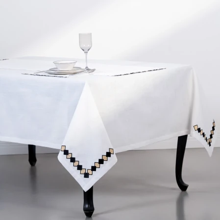 Matilda Masa Örtüsü Beyaz - 1