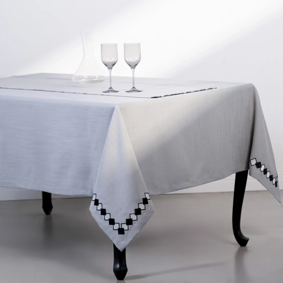 Matilda Masa Örtüsü Gri - Qua Home