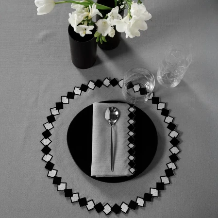 Matilda 2'li Peçete Gri - 4