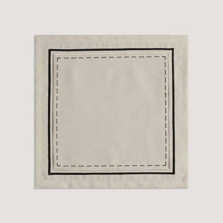 Sahara 2'li Peçete Bej Mavi - 4