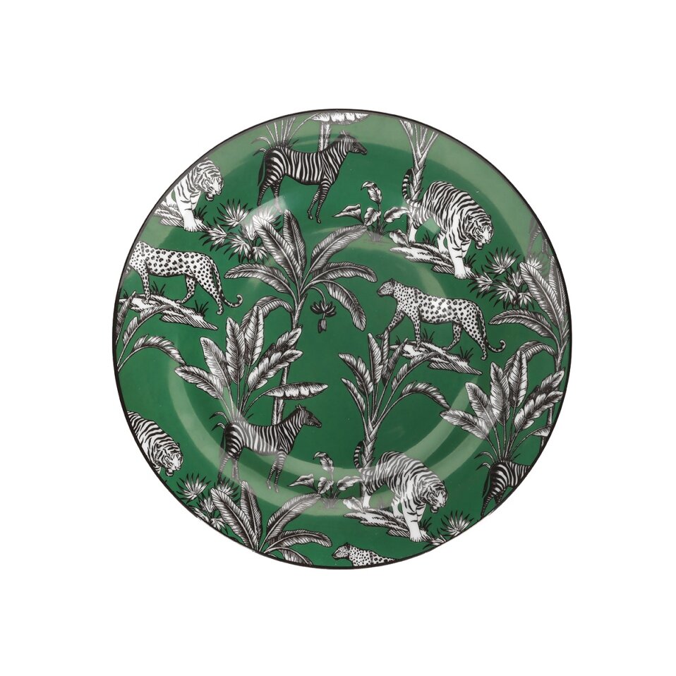 Jungle Muse Pasta Tabağı 21 Cm - 1