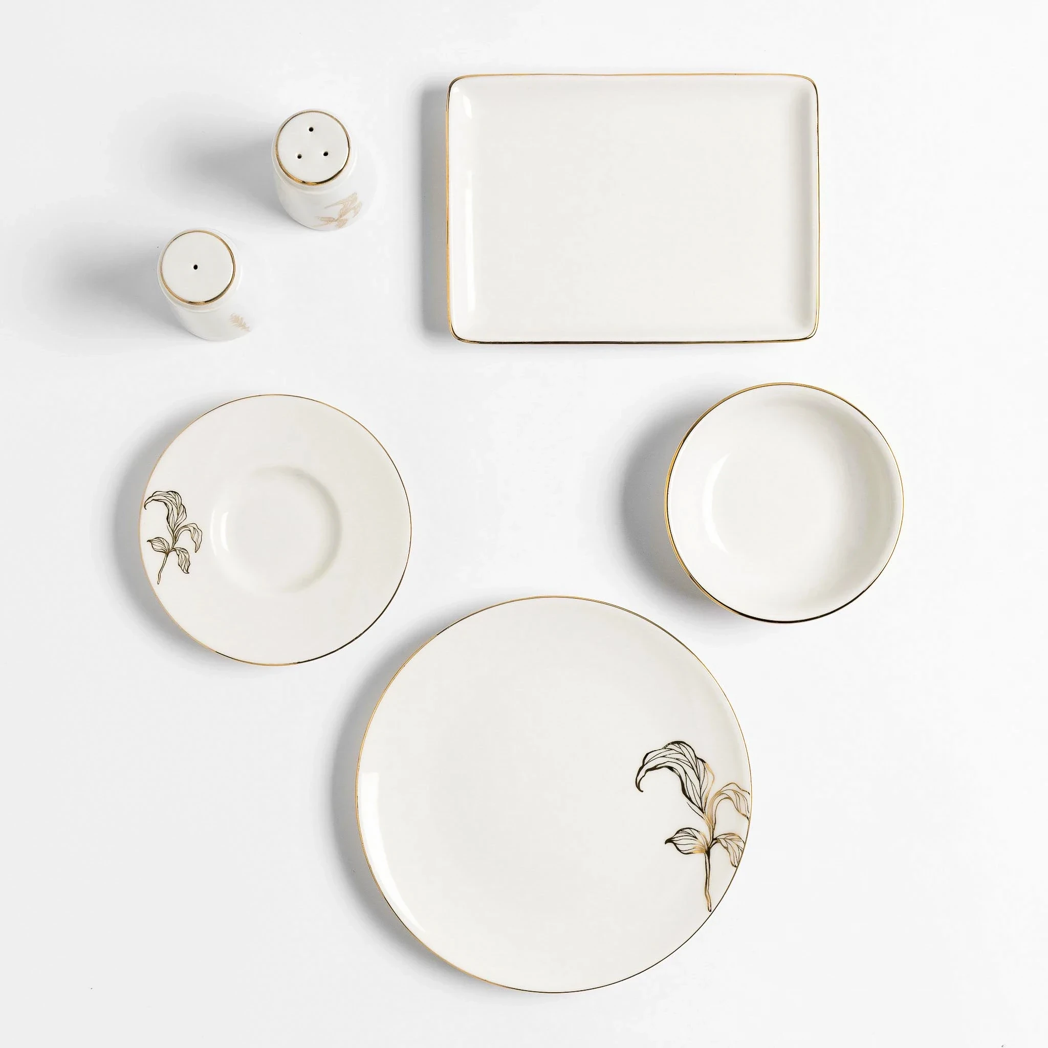 Lyra Gold Pasta Tabağı 19 cm - 3