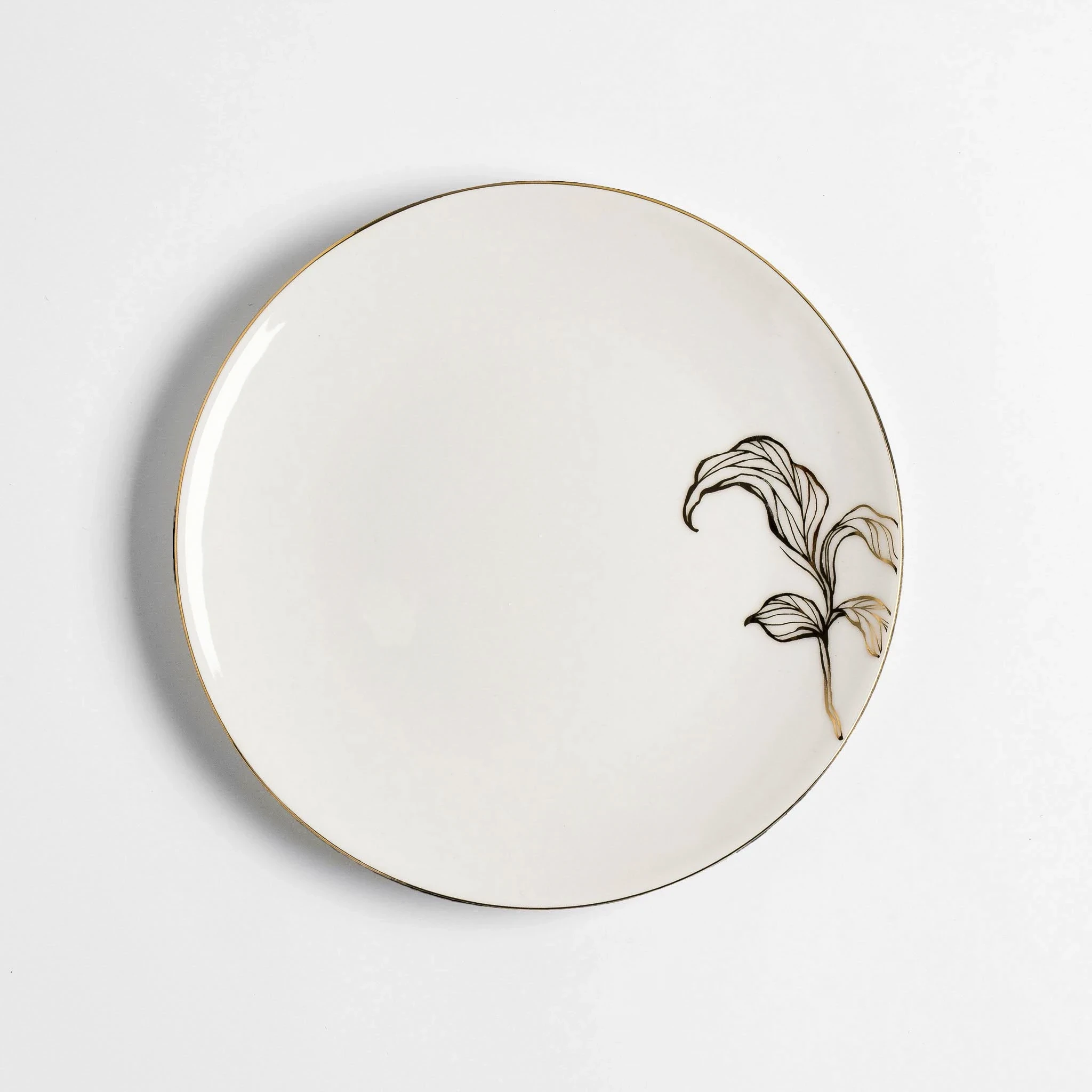 Lyra Gold Pasta Tabağı 19 cm - 1