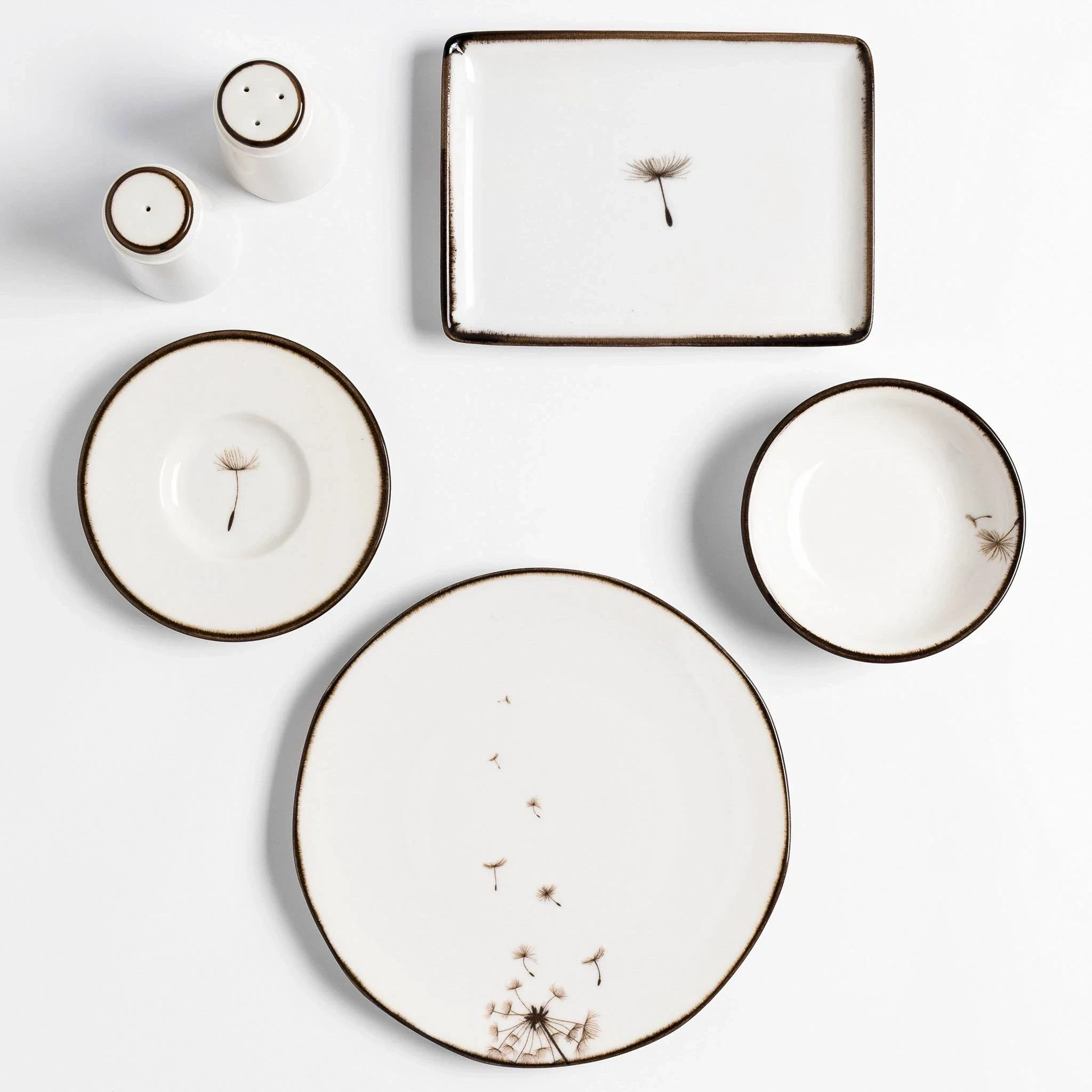 Nash Desenli Pasta Tabağı 21 cm - 2