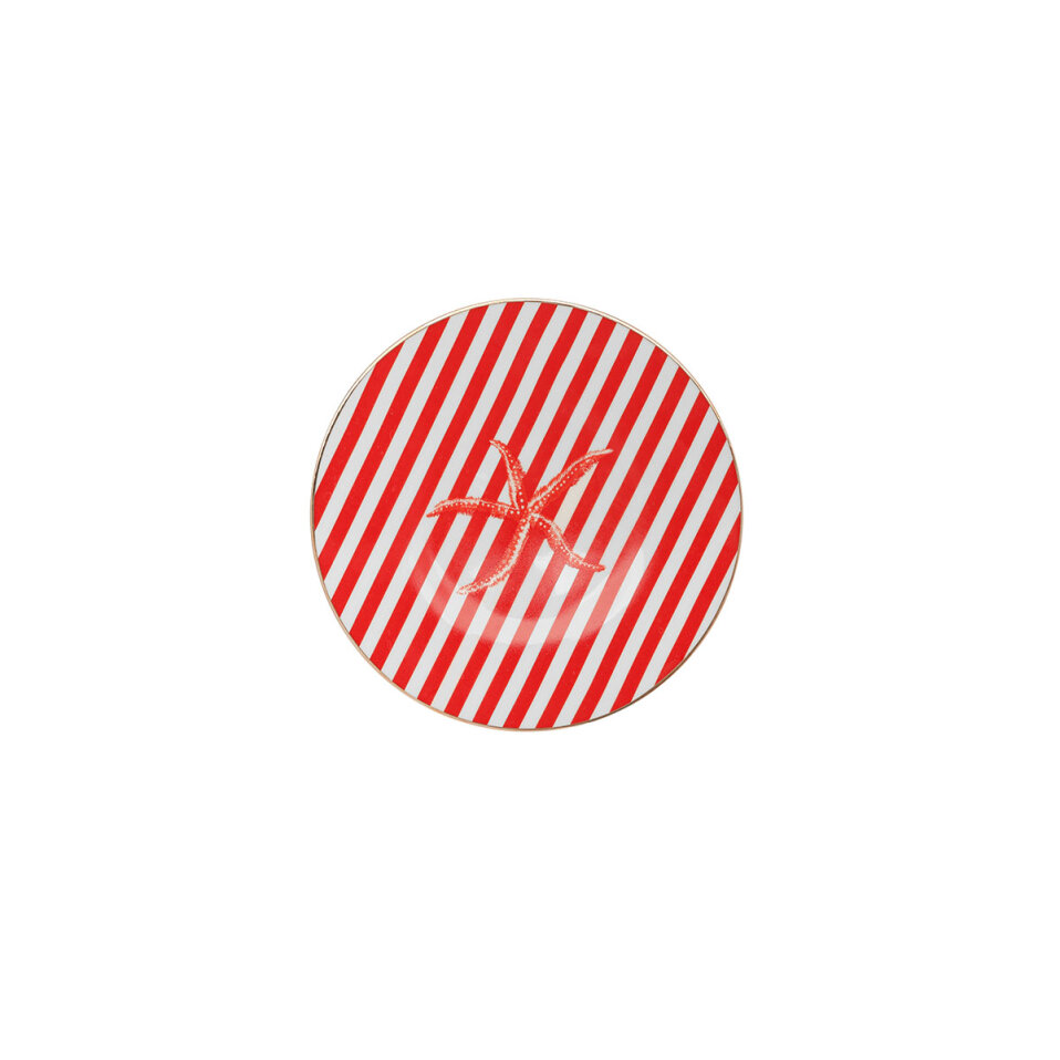 Red Deep Pasta Tabağı 21 Cm - 1