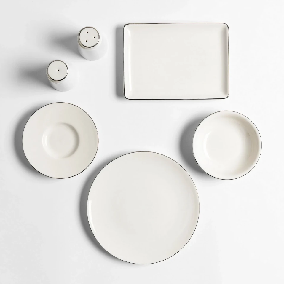 Elias Platin Servis Tabağı 25 cm - 3